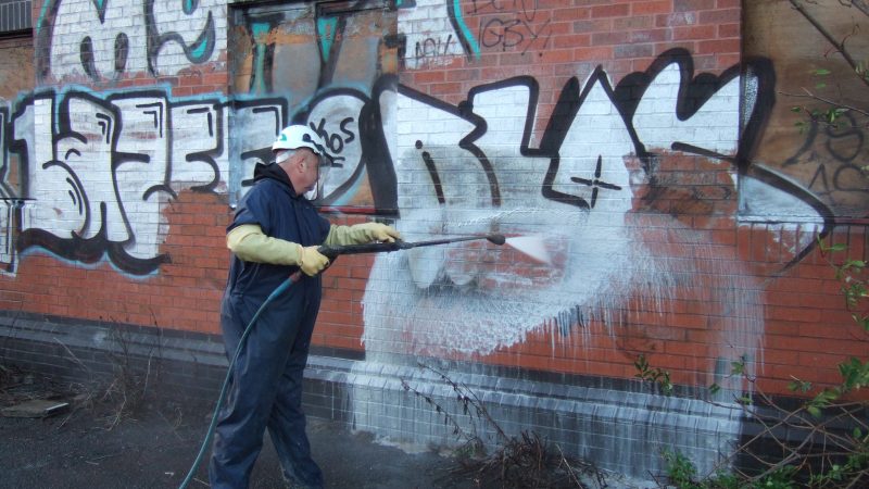 Graffiti Removal: During